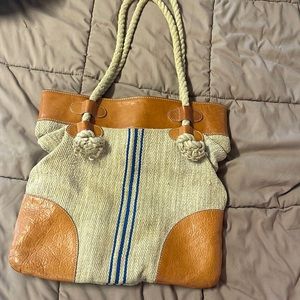 Barney’s New York rope tote